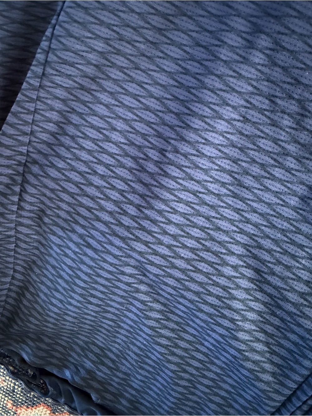 Rapha Navy Blue Cycling Jersey with Front Zip - Picture 4 of 5